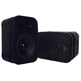 Pyramid 4080 High Performance 400 Watt book case Speaker System with Monitor Style Bass Reflex