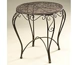 18 In. W x 17 In. D x 17 In. H Round Table