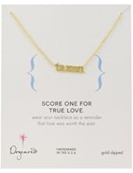 Dogeared Sterling Silver Words To Live By Foxy Necklace, 18"