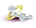 14K White Gold Diamond Solitaire Ring - GH VS2 - 0.25 Ct. to 1.00 Ct.