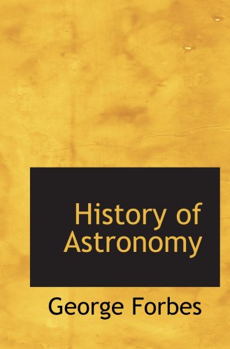 history of astronomy
