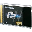 Panasonic AJ-P2C032AG 32GB P2 High Performance Memory Card for the AG-HVX200 Camcorder