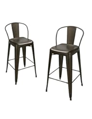 From Amazon.com. Click for details:
 Furniture: Joveco 30 inches Metal Bar Stools, Set of 2 - Joveco Furniture: Joveco 30 inches Metal Bar Stools, Set of 2 - Joveco