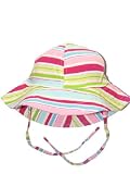 Fairground Stripe Sun Hat by Zutano - Multi-colored - 0-6 Mths