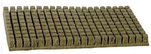 Grodan 1" x 1" - 100 count - rockwool stonewool hydroponics starter cubes