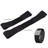Allrun 1pc Small & 1pc Large Replacement Velcro Straps For Scosche Rhythm+ Optical Heart Rate Monitor Armband (Replacement Straps Only)
