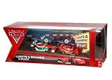 Disney / Pixar CARS 2 Movie Exclusive Lights Sounds 4Pack Lightning McQueen, Francesco Bernoulli, Finn, & Holley