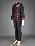 Japanese Anime D.Gray Man Cosplay Costume - Allen Walker Exorcist uniform 3rd Ver Large
