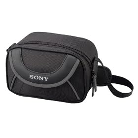 Sony LCS-X10 Handycam Soft Carry Case for SR37, SR57, SR77, XR105, XR200, XR520, CX105 - Black