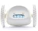 Clocky Rolling Alarm Clock (Best Loud for Heavy Sleeper Bed-Room) Cool, Fun Clockie Jump, Chase, Run-Away, Move, Wheel (White)