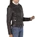 Cruzer Women's Quilted Lambskin Leather Motorcycle Jacket - Misses & Petite image 1