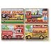 Melissa & Doug Deluxe Vehicles in a Box Jigsaw Puzzles