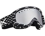 Anon Helix Men's Snowboard Goggles - Black Logo Net Frame - Silver Mirror Lens