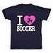 Women's I Love Soccer Tee