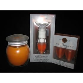 Bath and Body Works Creamy Caramel Home Fragrance Gift Set including Wallflower Starter... by Bath & Body Works