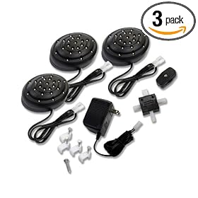 Amerelle LED30LBAM LED Accent Light 3 Pack, Black by Amerelle