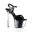 SKY-309 6 3/4" Spike Heel P/F Sandal