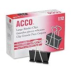 Acco #3 Regal Clips, Silver, 100 Pack (A7072130B)