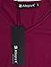 Allegra K Woman Striped Long Raglan Sleeves V Neck Casual Tee Purple XS