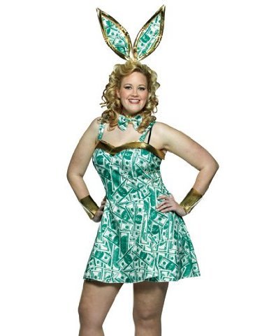 Rasta Imposta Plus Size Money Hunny Adult Costume