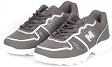 Mens Sneakers GREY Low Top Casual RUNNING Shoes