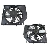 2001-2005 BMW 320i SEDAN AUXILIARY FAN ASSEMBLY (SUCTION) by ESI