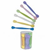 Fantasea Double Sided Eyeshadow Applicators Display 36 Piece (Pack of 3)