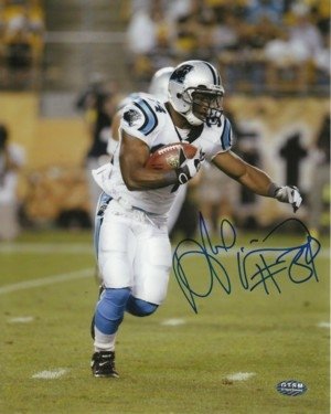 Deangelo Williams Autographed/Hand Signed Carolina Panthers 8x10 Photo