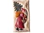 Large Santa with Basket Gourmet Cookie Gift
