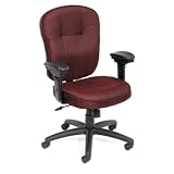 BURGUNDY FABRIC TASK CHAIR BL-0068