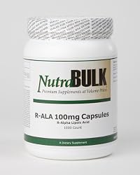 NutraBulk R-ALA Capsules 1000 Count