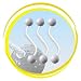 Ladder Golf Brand - White Bolas - Set of 3