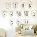Ballard Designs - Set of 12 Roman Numeral Plaques