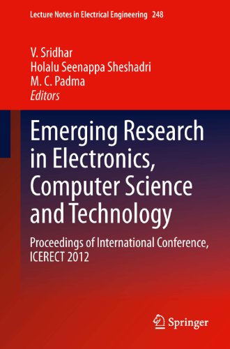 Emerging Research in Electronics, Computer Science and Technology: Proceedings of International Conference, ICERECT 2012: 248 (Lecture Notes in Electrical Engineering)