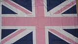 Review 1000 Flags  / Pink and White Union Jack Flag 5'x3'