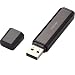 ELECOM USB�t���b�V�� NU 4GB PASS�Z�L�����e�B�@�\�t �u���b�N MF-NU2A04GBK