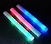 3 x LED Leuchtstab, je mit 3 LED Lichtern, 48 cm, aus Schaumstoff, 3 Farben, Partystick, blinkend, Fete, Geburtstag, Konzert, Event, usw.