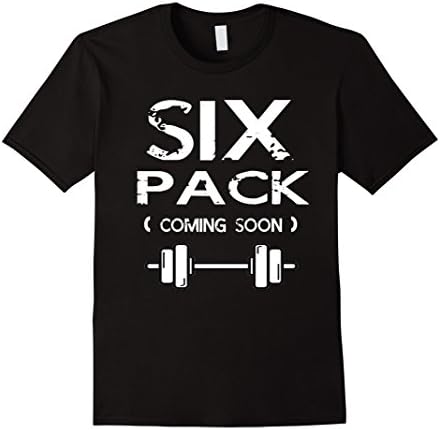 Men's Karflox lnc six pack coming soon Athletic Workout T-Shirt Medium Black