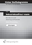 Stofftelegramme Industriekauffrau/-mann - Betriebswirtschaft, Steuerung und Kontrolle - Baden-W&uuml;rttemberg - L&ouml;sungen - Markus Bauder, Thomas Paa&szlig;, Christian Seifritz
