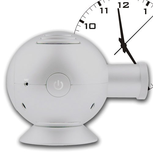 horloge projection murale karlsson