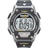 Timex T5K195 Mens Ironman Shock Resistant 30-Lap Watch - Black/Yellow