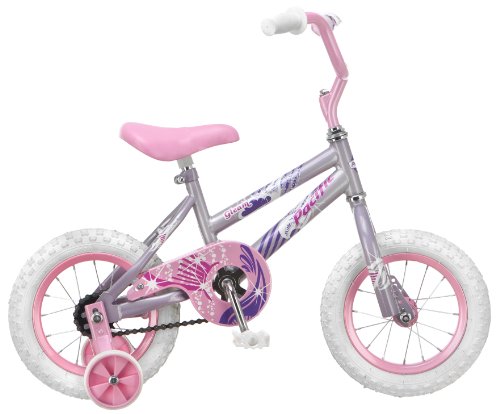 Pacific Girl's Gleam 12-Inch Bicycle, Lavender