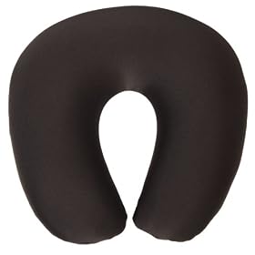 Travel Pillow Doctor Micro-bead Easy Neck + Shoulder Pillow Relaxer from eGeneral Medical Inc BLACK