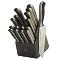 17-Pc.Knife Set w/Block