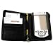 Black Ciao! Soft Leather Zippered PDA Case