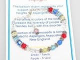 Asperger Awareness Bracelet - Blue
