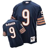 Jim McMahon #9 Blue Chicago Bears Reebok NFL Premier All Stitched Replica Jersey - MEDIUM
