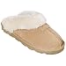 Women's Chandra Suede Scuff Slippers - Tan (6)
