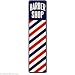 Barber Shop Pole Metal Sign