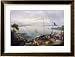 Foundation of the City of Quebec by Samuel de Champlain in 1608, 1848 Framed Art Poster Print by Louis Garneray, 32x24